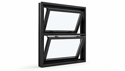 Double Glazed Double Hung Aluminium Windows